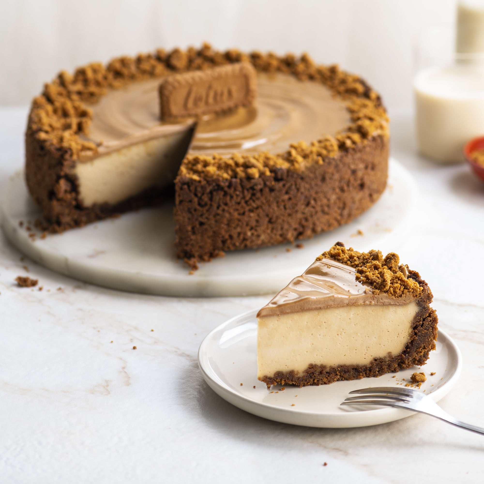 Homemade Biscoff Cheesecake